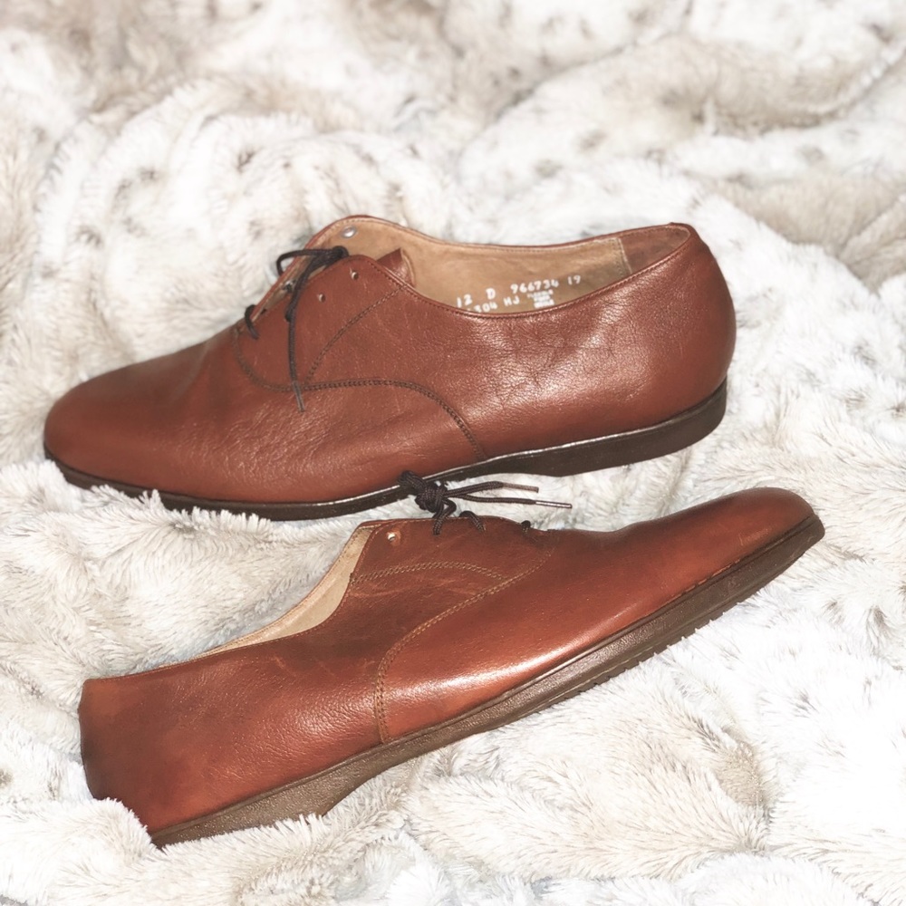 EUC vintage plain toe Florsheim leather oxford